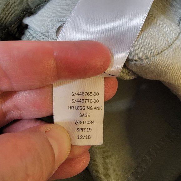 GAP WOMEN'S OLIVE GREEN  COTTON JEAN HIGH RISE SIZE 30 REGULAR - Picture 15 of 15